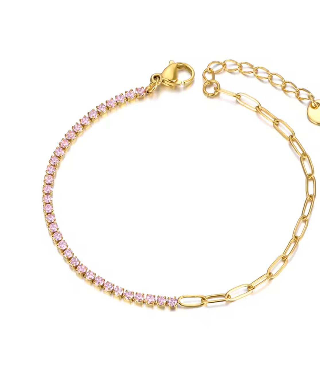 Ree Tennis Chain Bracelet