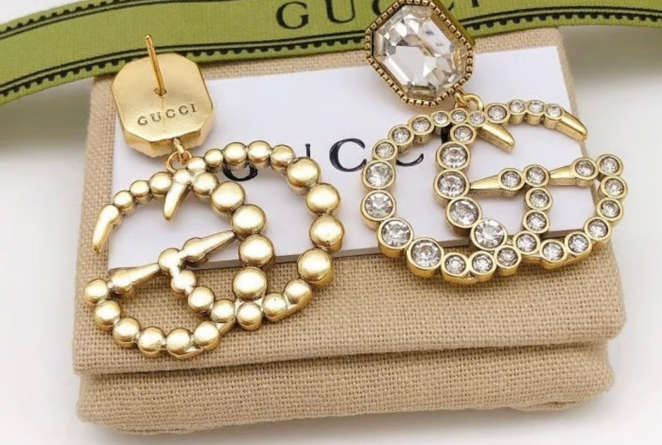 GG Crystal Earrings