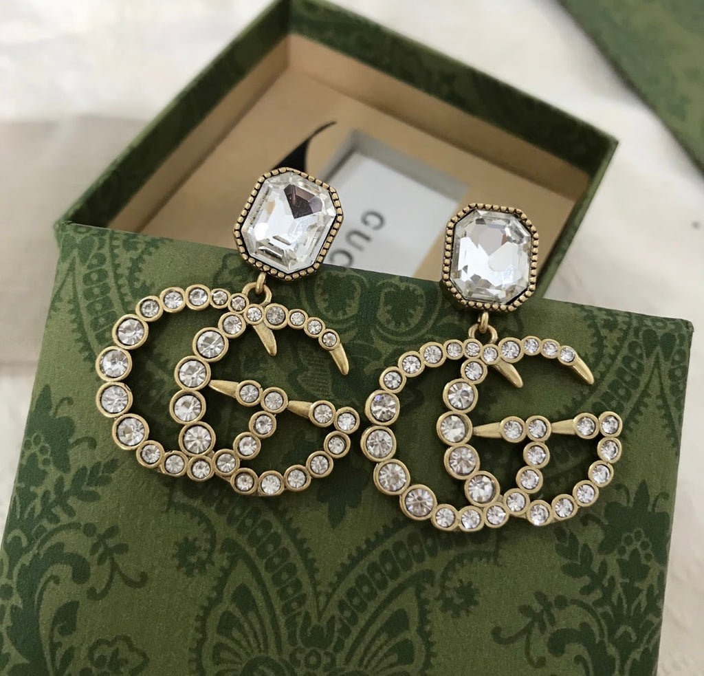GG Crystal Earrings