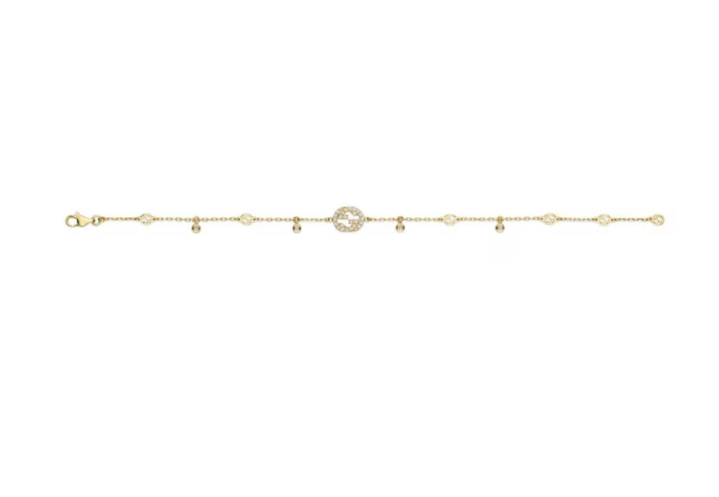 Gucci Interlocking Dimond Bracelet